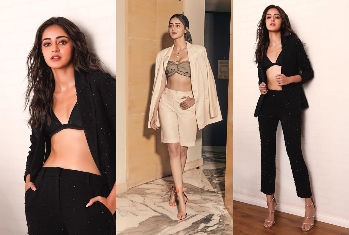 katrina kaif to ananya pandey who skip shirt under blazer for bra in 2019