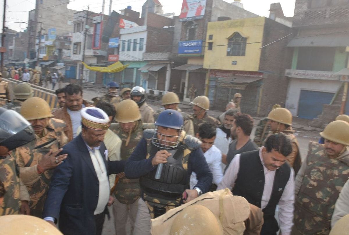 violence in firozabad during caa protest