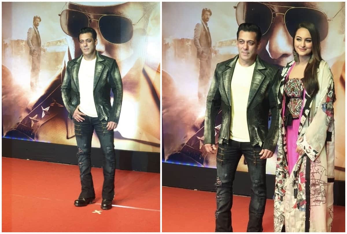Salman Khan Dabangg 3 special screening Sonakshi Sinha Sangeeta Bijlani Tiger Shroff spotted