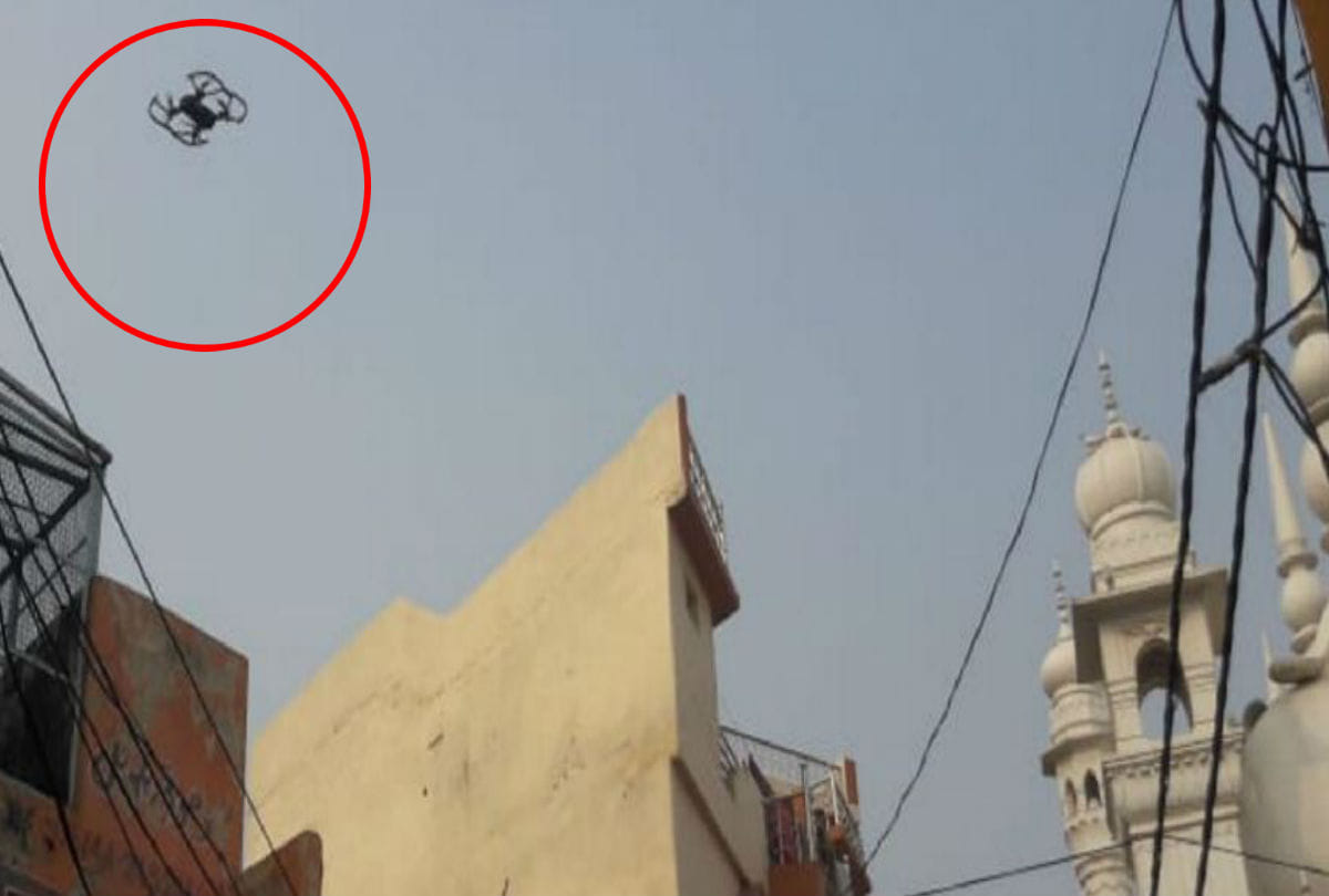 Intelligence surveillance as Brick and stones deposited on many roofs in meerut