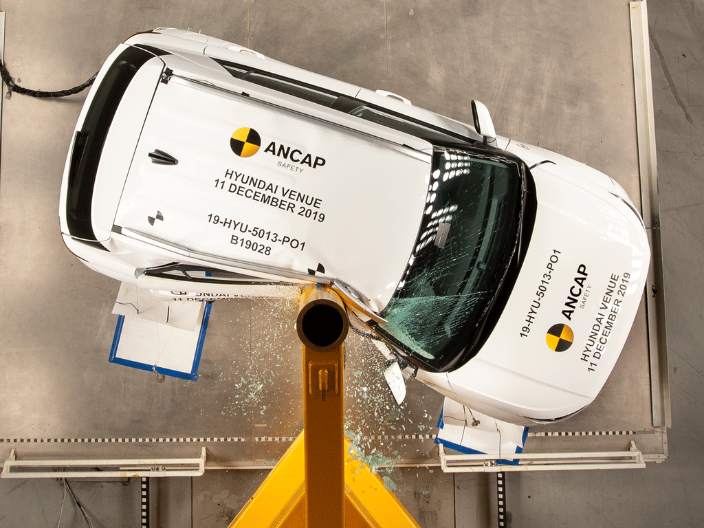 Subcompact SUV Hyundai Venue get 4 star rating in A-NCAP crash test