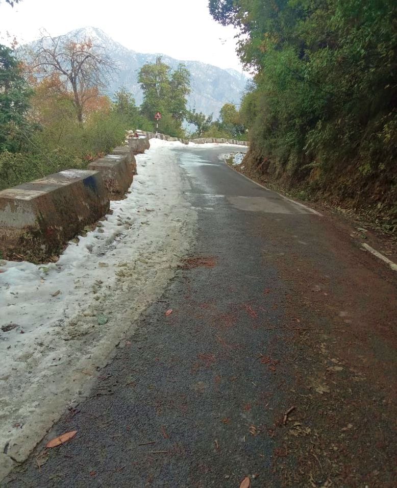 its deadly snow frozen on the road