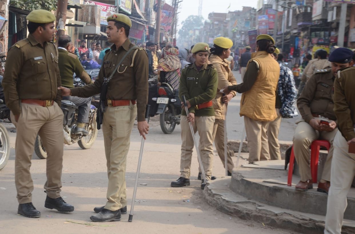 Drone monitored by the district turning into a camp