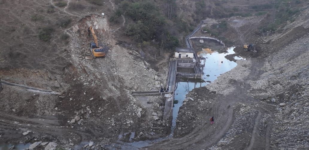 Construction of Tharkot Artificial Lake started in Sarovar Pithoragarh of past