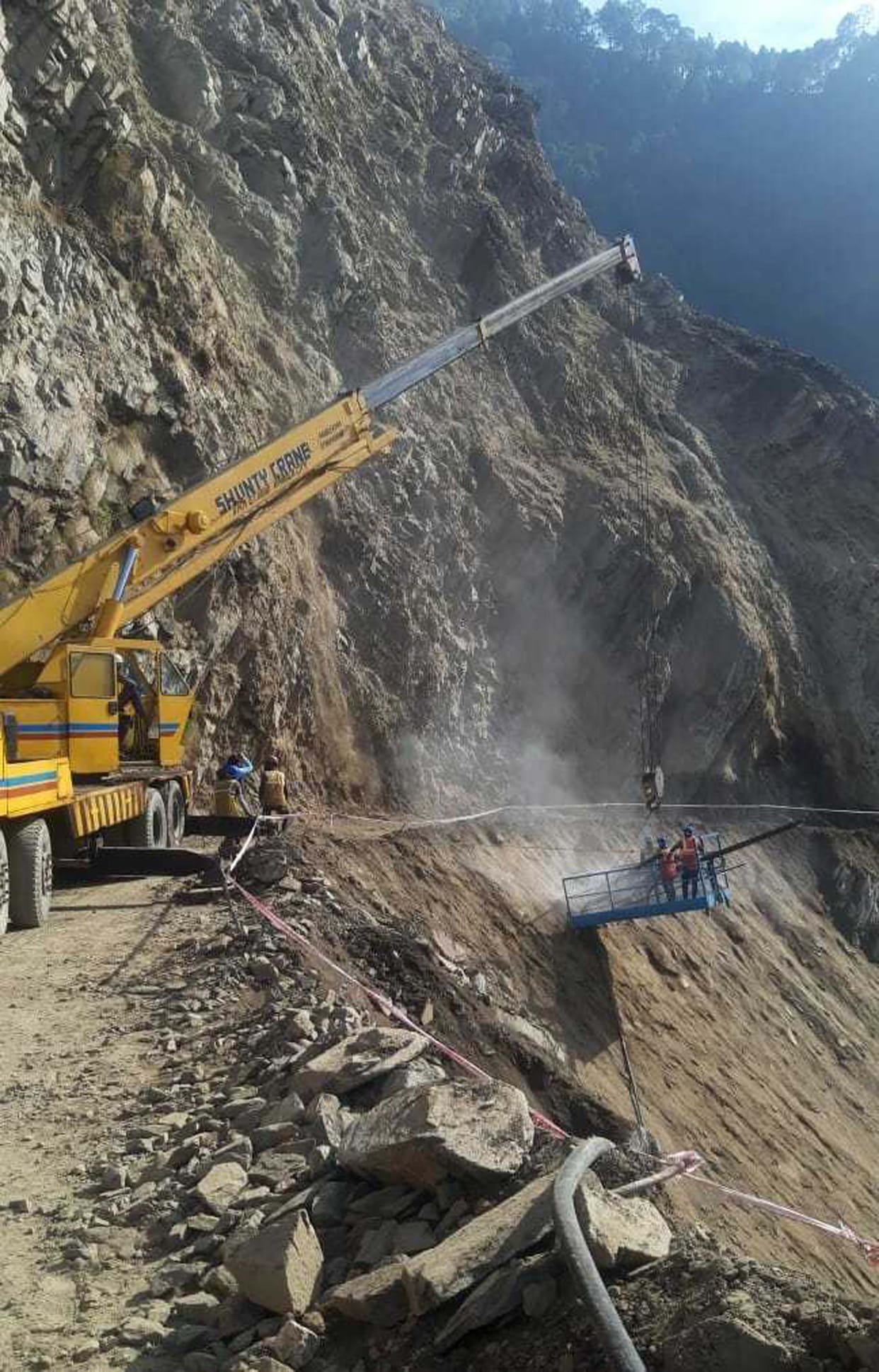 National highway will open on Monday for small vehicles