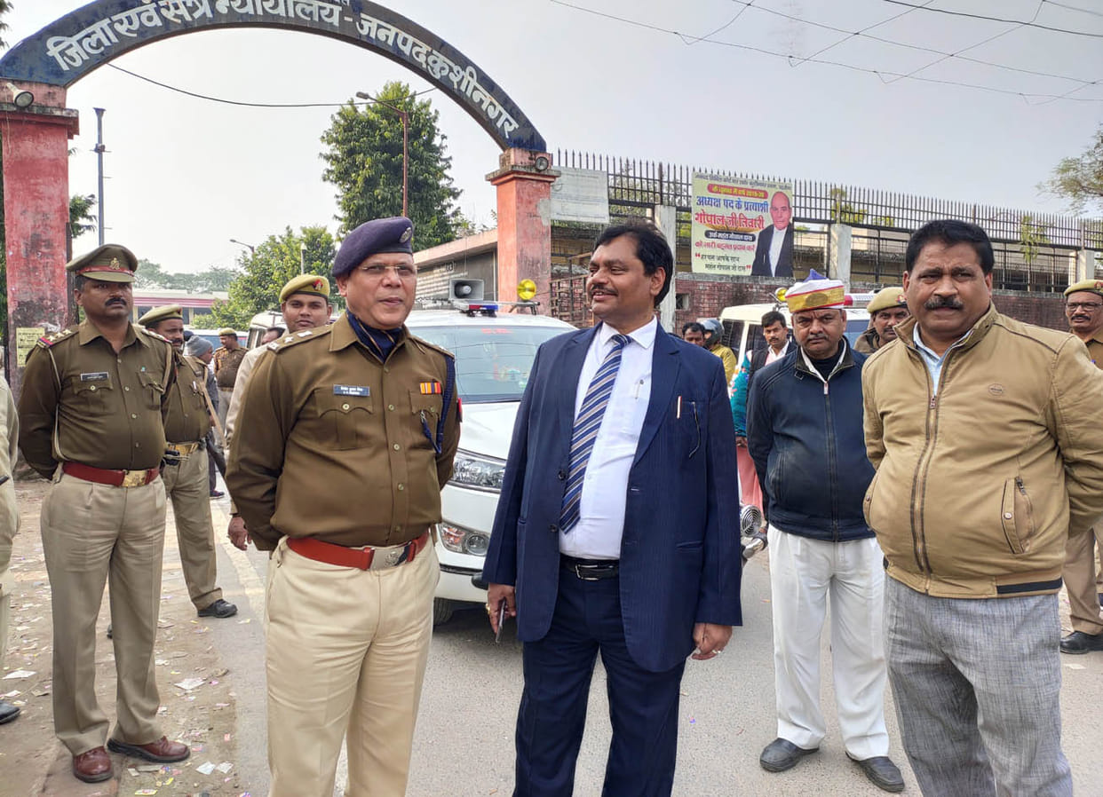 security arrangement tighten of district and session court
