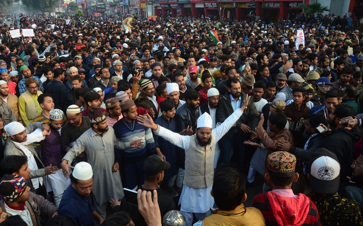 the injured died during treatment in Delhi In the protest against CAA
