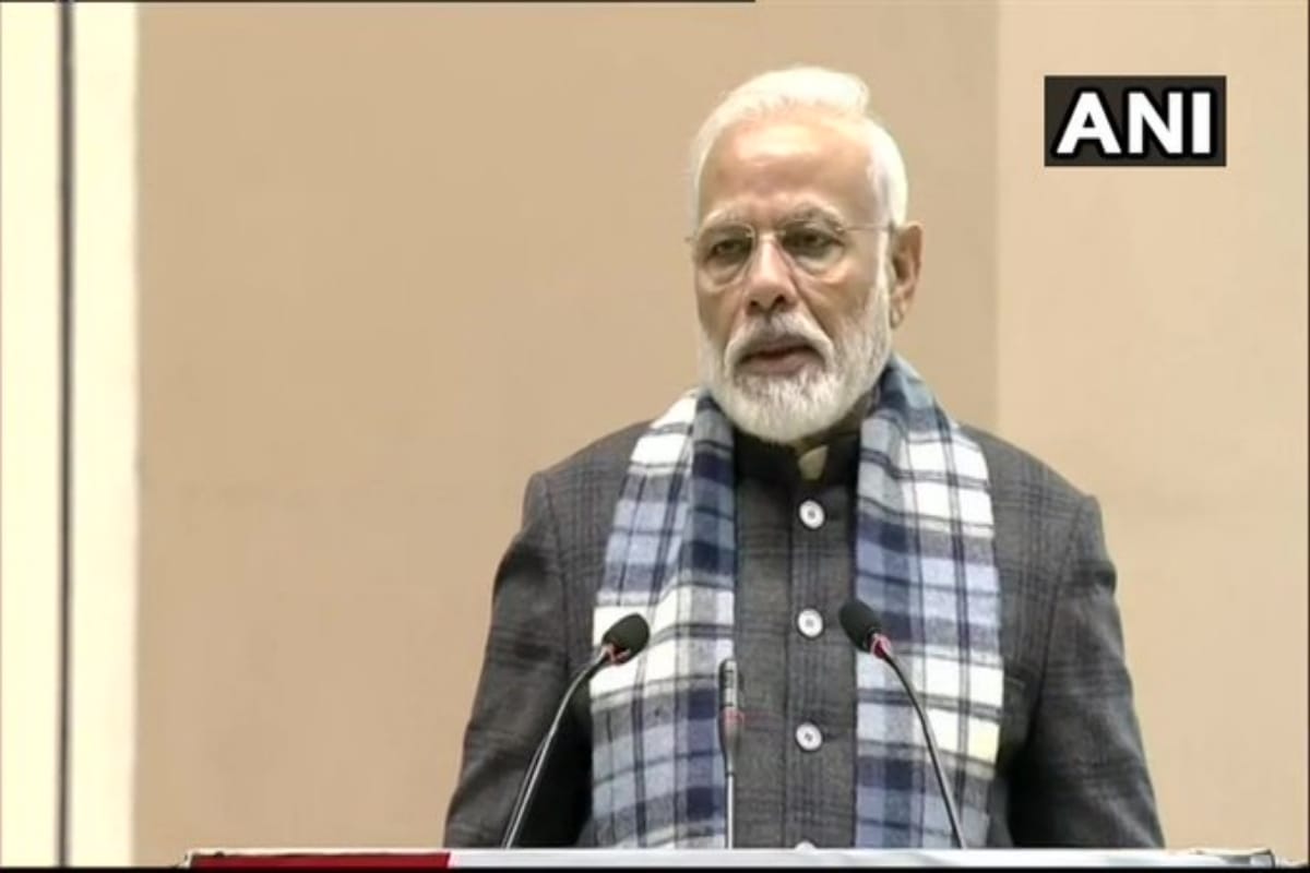 fdi means first develop india, we had stablise economy which is going down says pm modi