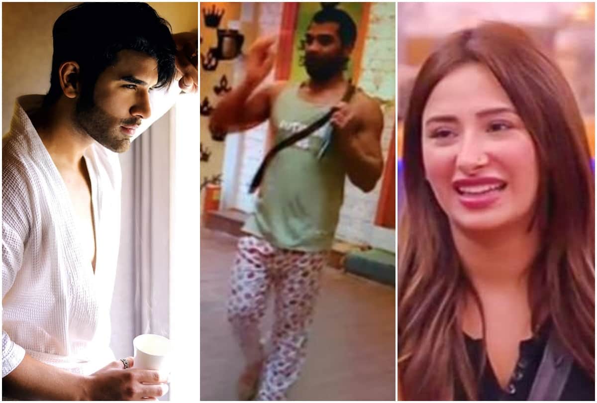 Bigg Boss 13 Paras Chhabra seen Without Wig Mahira Laughs