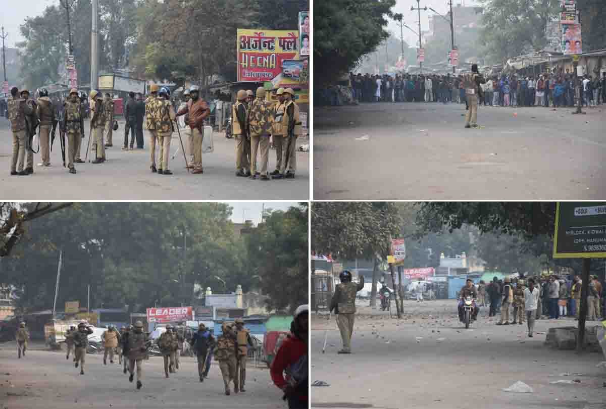Violence erupted after prayers in Kanpur