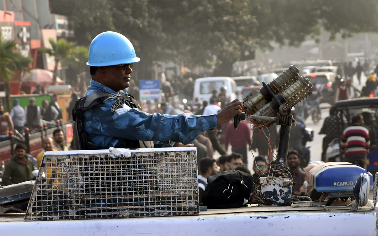 Prayagraj: Soldier's finger severed during clash with protesters