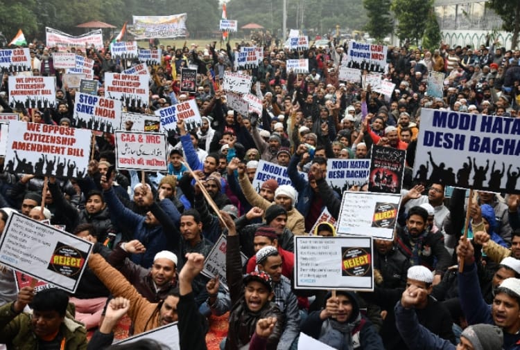 Protests against Citizenship amendment Act in Chandigarh