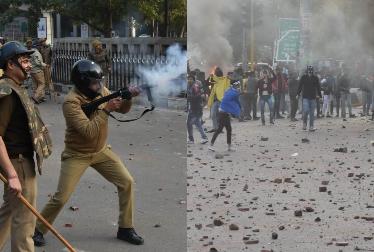 Policemen did not have adequate arrangements to deal with the protesters.