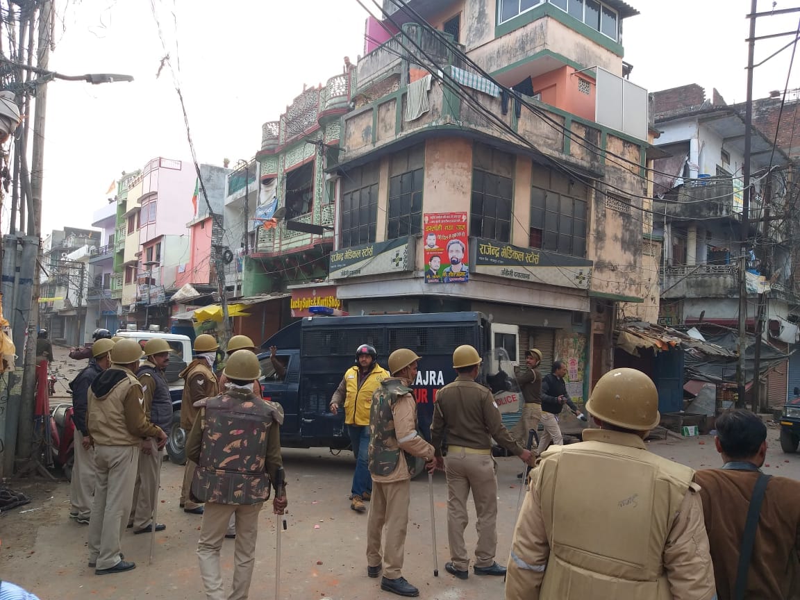 CAA Protest in gorakhpur Live Updates in pictures all day