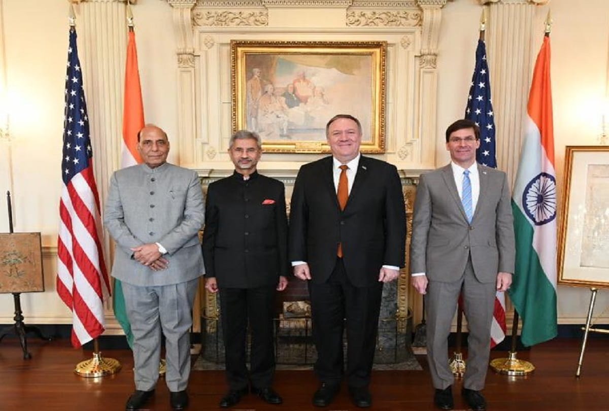 Two Plus Two dialogue between india and america, Donald trump, Rajnath singh, S jaishankar