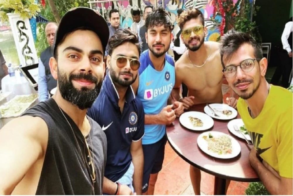 india vs west indies: Virat Kohli enjoys day off with teammates at Cuttack ODI