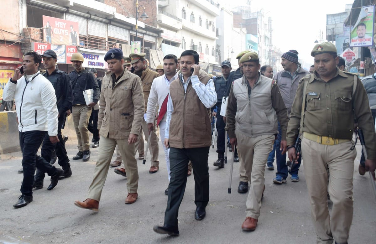 Police will be monitored security arrangements by drone cameras on holi in purvanchal dist varanasi