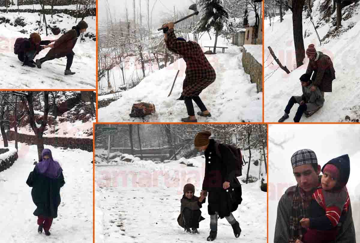 Severe cold in Jammu Kashmir, Chillai Kalan begins, Jammu Kashmir weather