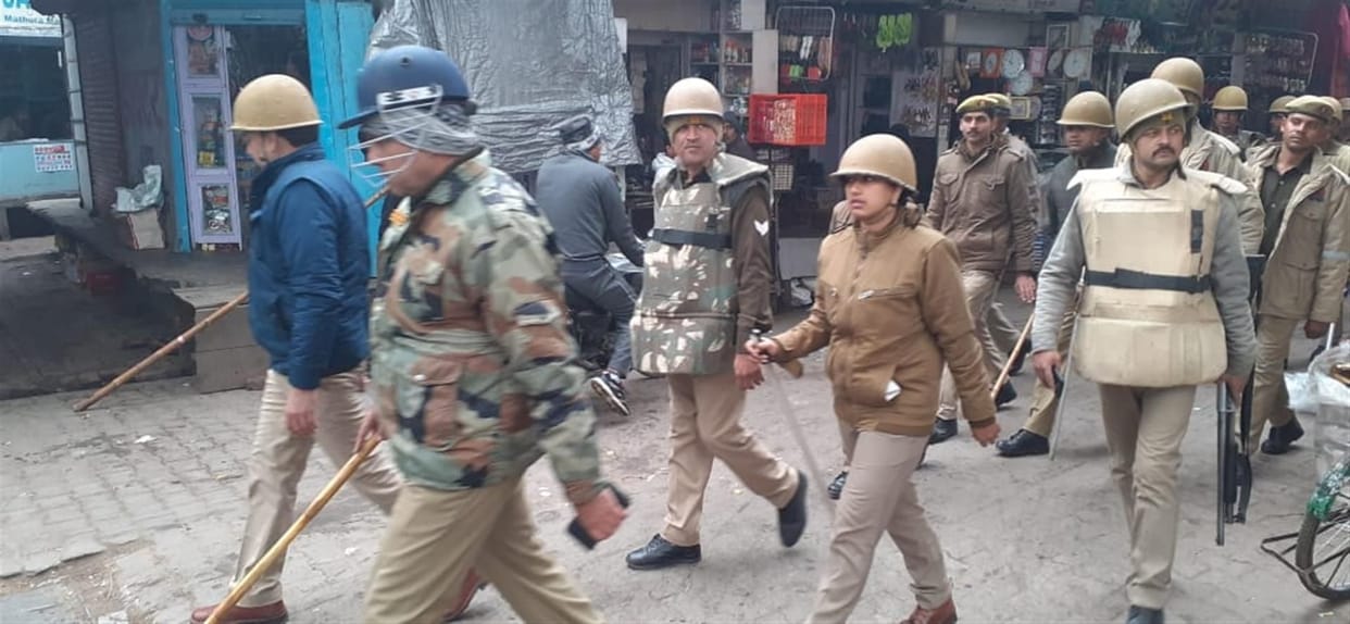 Hathras: Police force deployed in sensitive areas