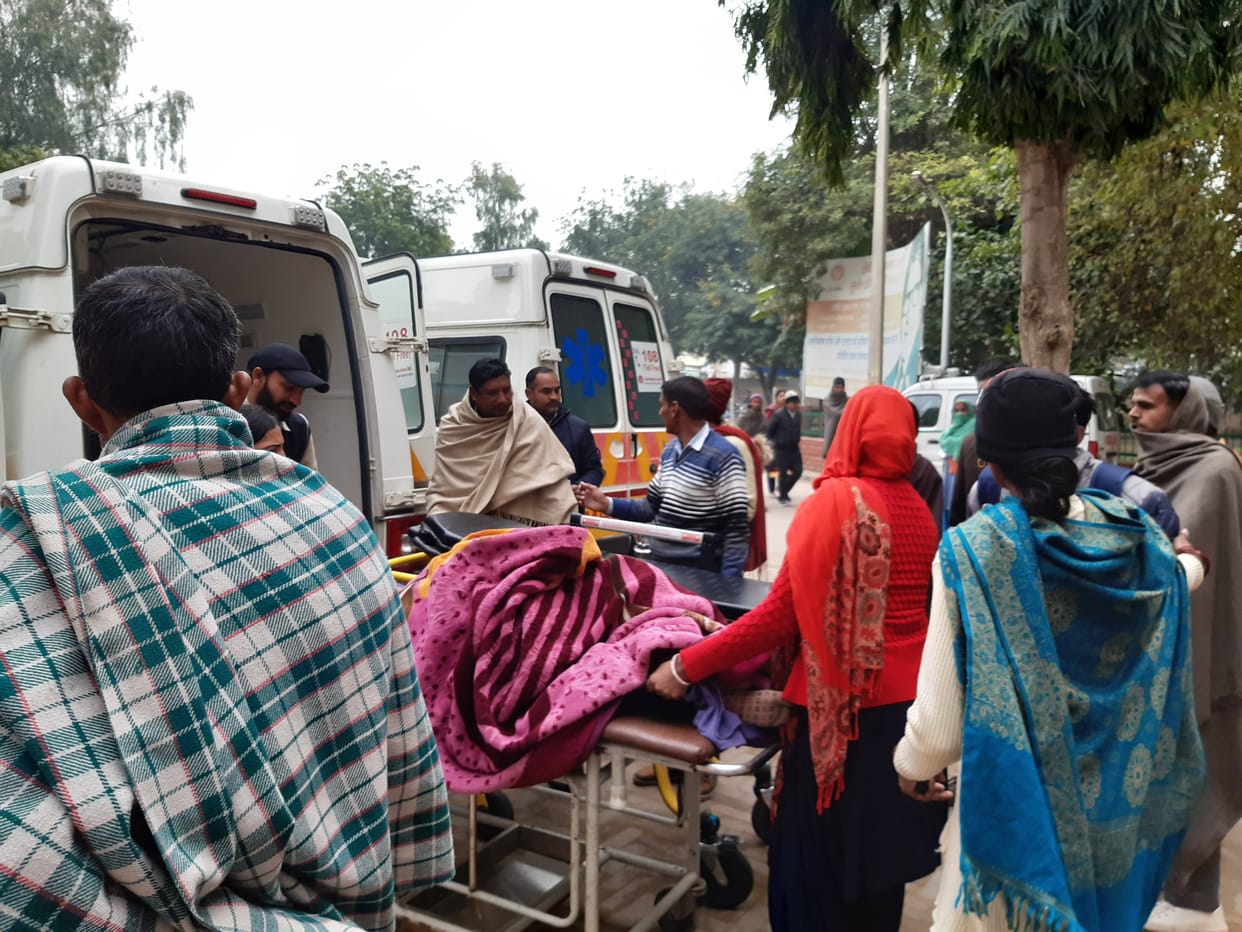 treatment delay, Pregnant for three hours, the doctor did not come, the condition deteriorated and referred, fatehabad