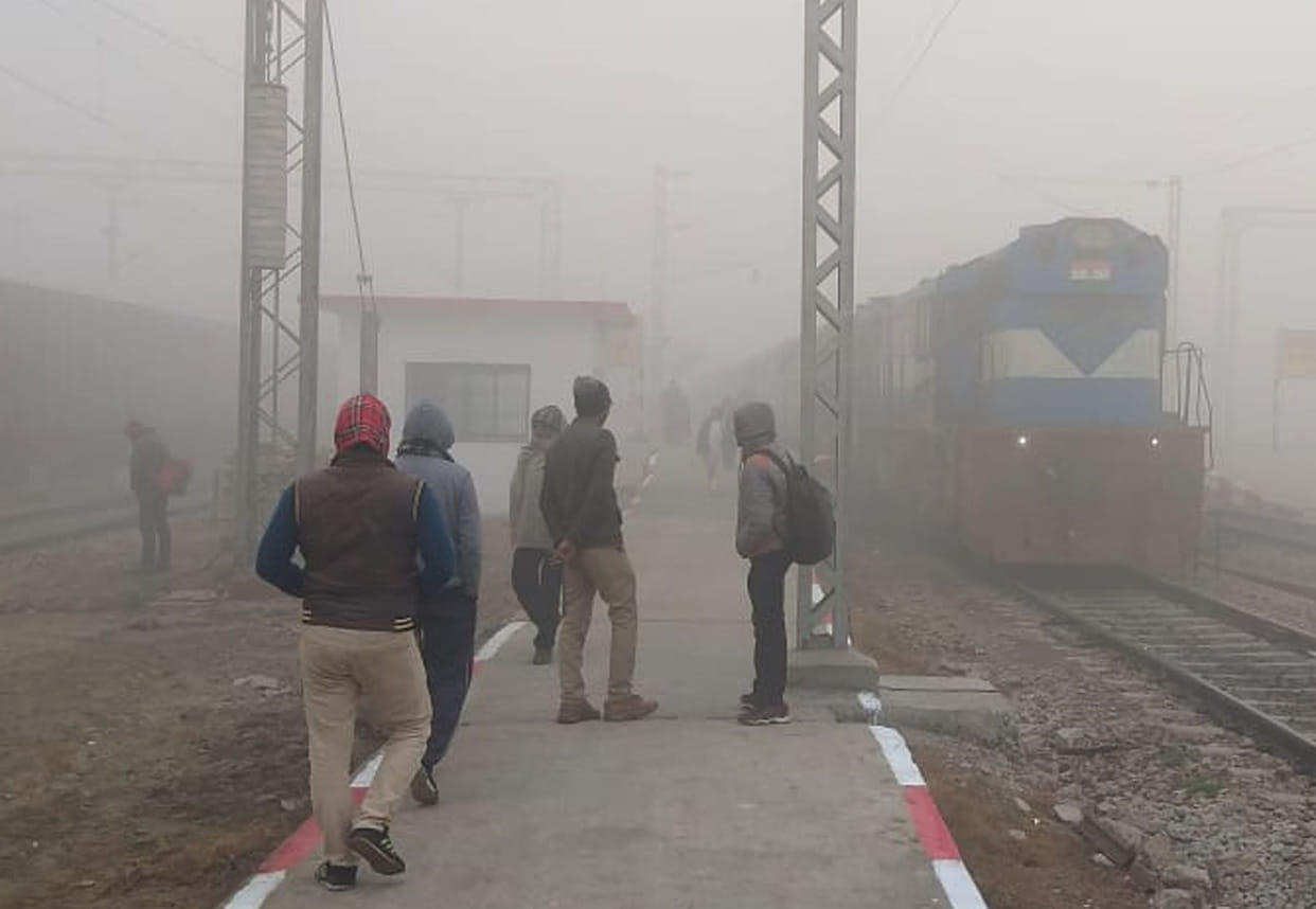 heavy fog in kasganj news