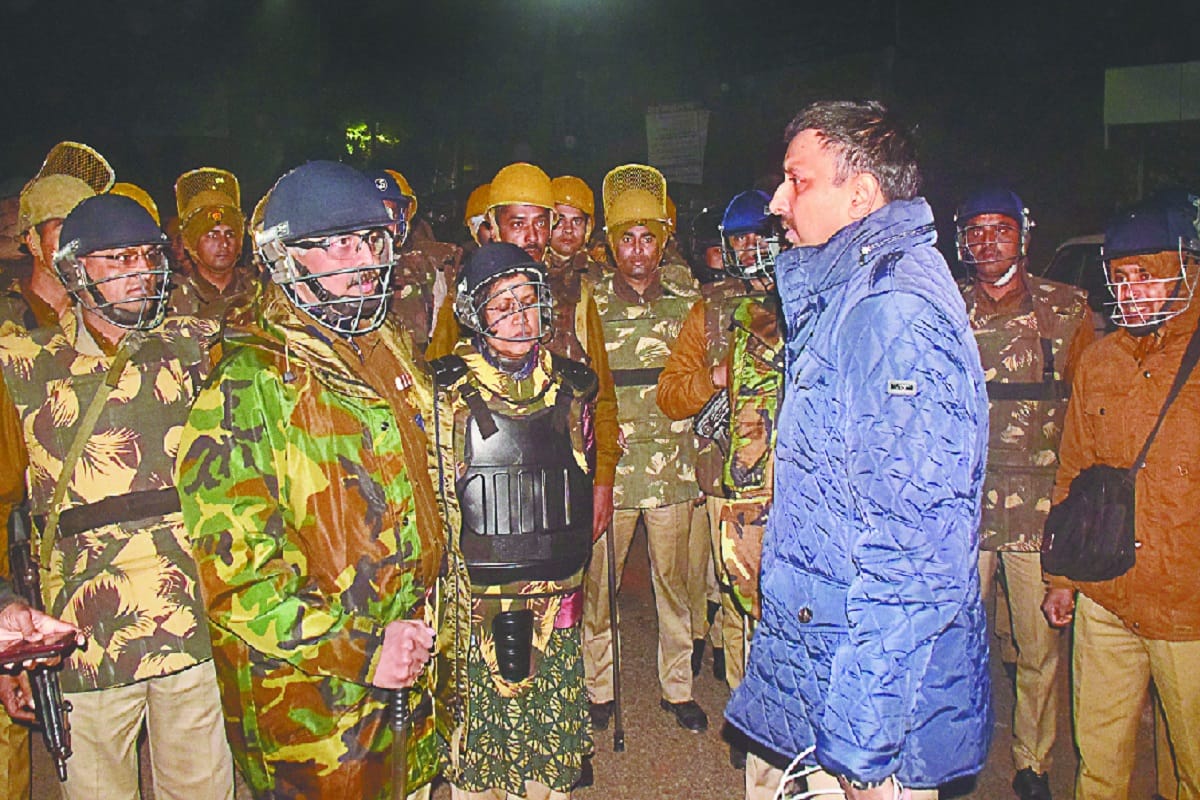 Police officers are negligent behind the protest and violence in Meerut