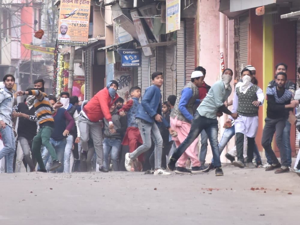 Anti CAA Protest gorakhpur violence accused identified by shoes and slippers