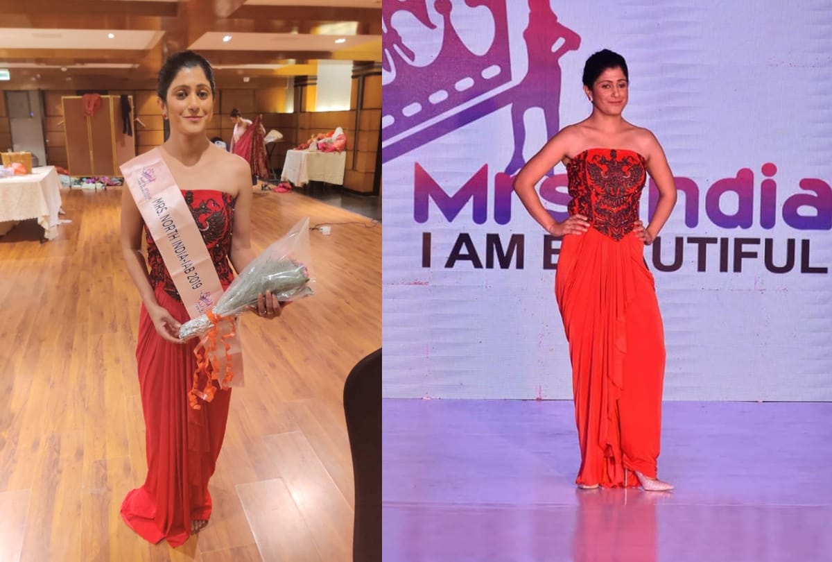 Sukriti chauhan crowned Mrs north india shimla himachal pradesh