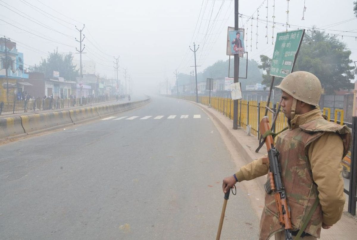 tension in Firozabad after violent protest over caa