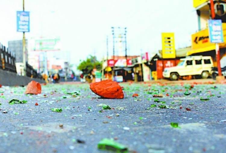 three men injured during protest against CAA in lucknow