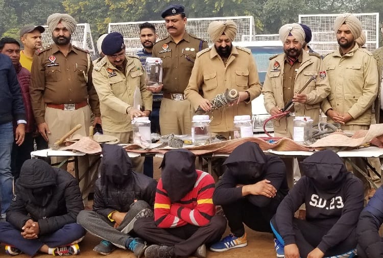 Patiala Police Exposed State Level Robbers Gang