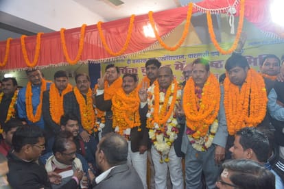 Mohan President & Arun General Secretary elected  in the annual election of Banaras Bar Association