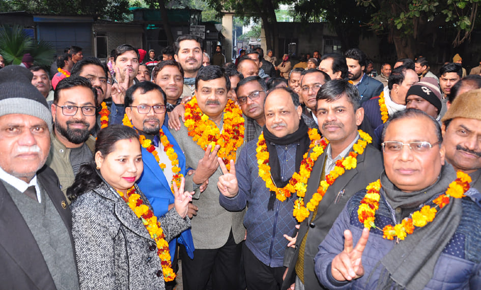 Bishambar faction won seven posts including president