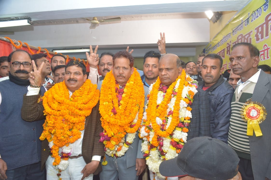 Mohan President & Arun General Secretary elected  in the annual election of Banaras Bar Association