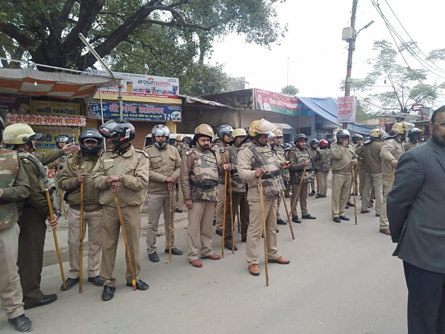 CAA Protest: Bheem Army Ruckus during Section 144 in haridwar