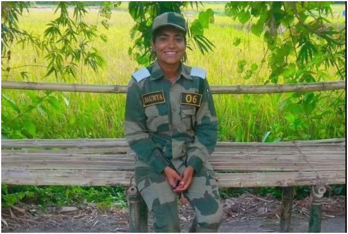 women empowerment success story of bsf assistant commandant saumya