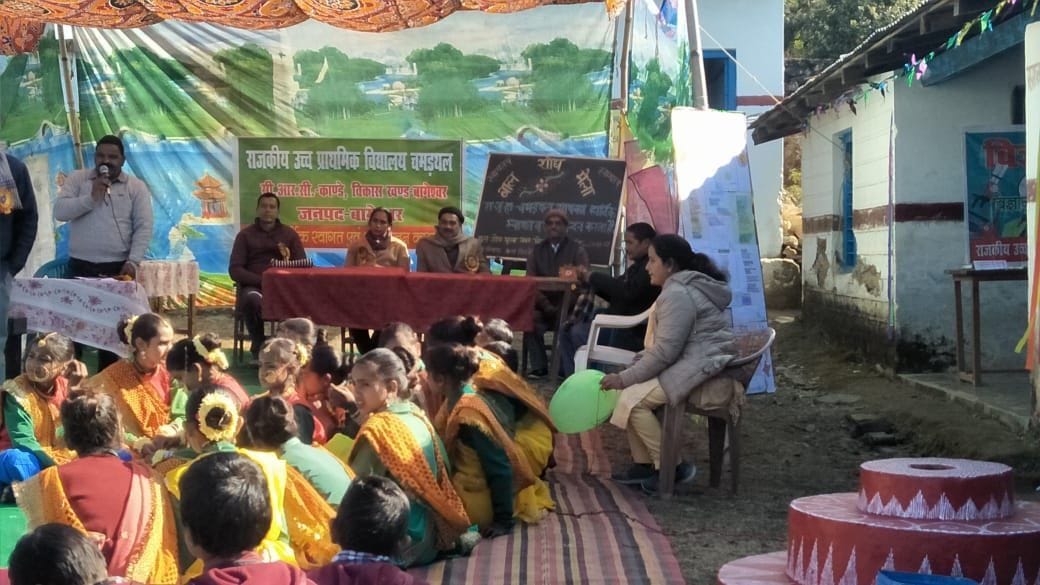 Children's research fair held in Chamathal's school