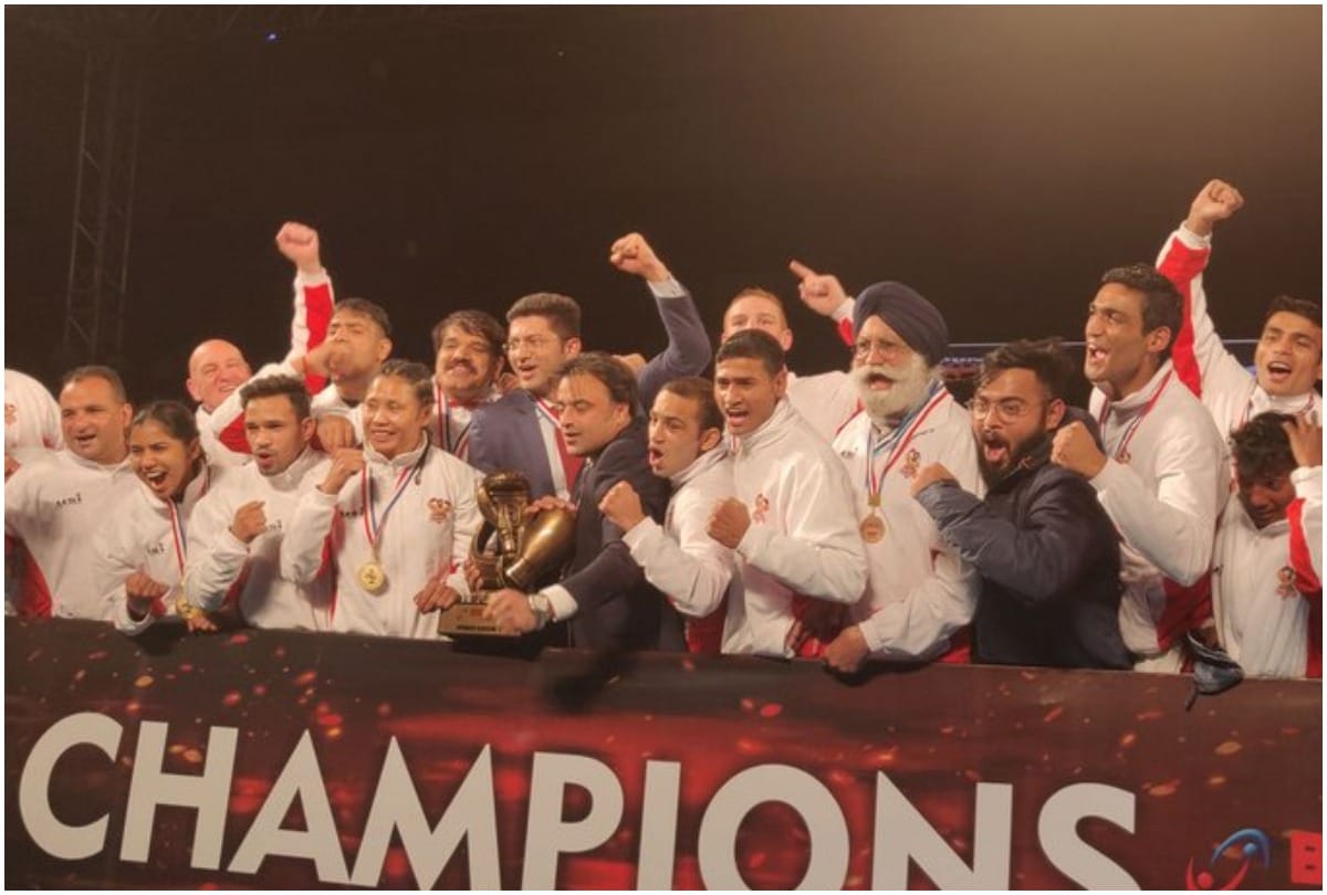 Indian Boxing League Gujarat Giants beats Punjab Panthers to win title