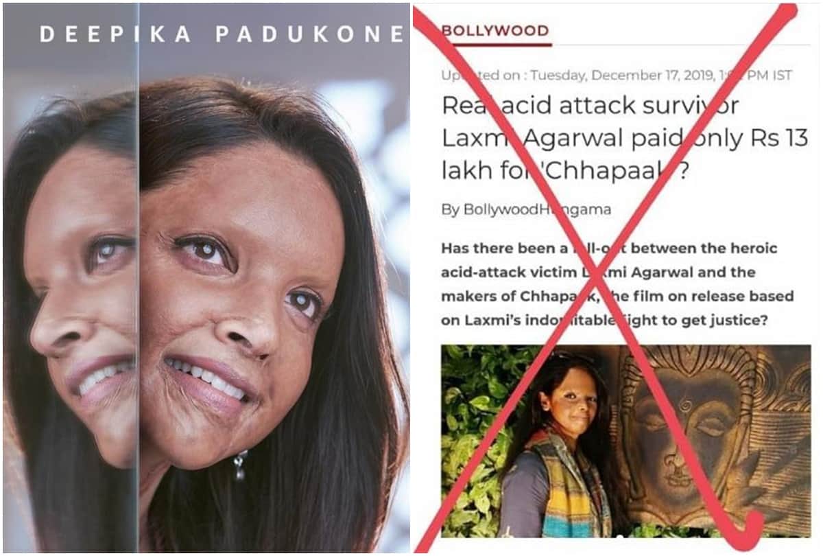 Laxmi Agarwal Denied Rumours of Getting Paid Only Rs 13 Lakhs For Deepika Padukone Film Chhapaak