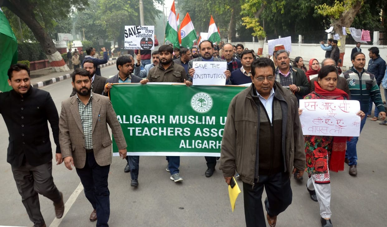 Protest Against CAA, NRC
