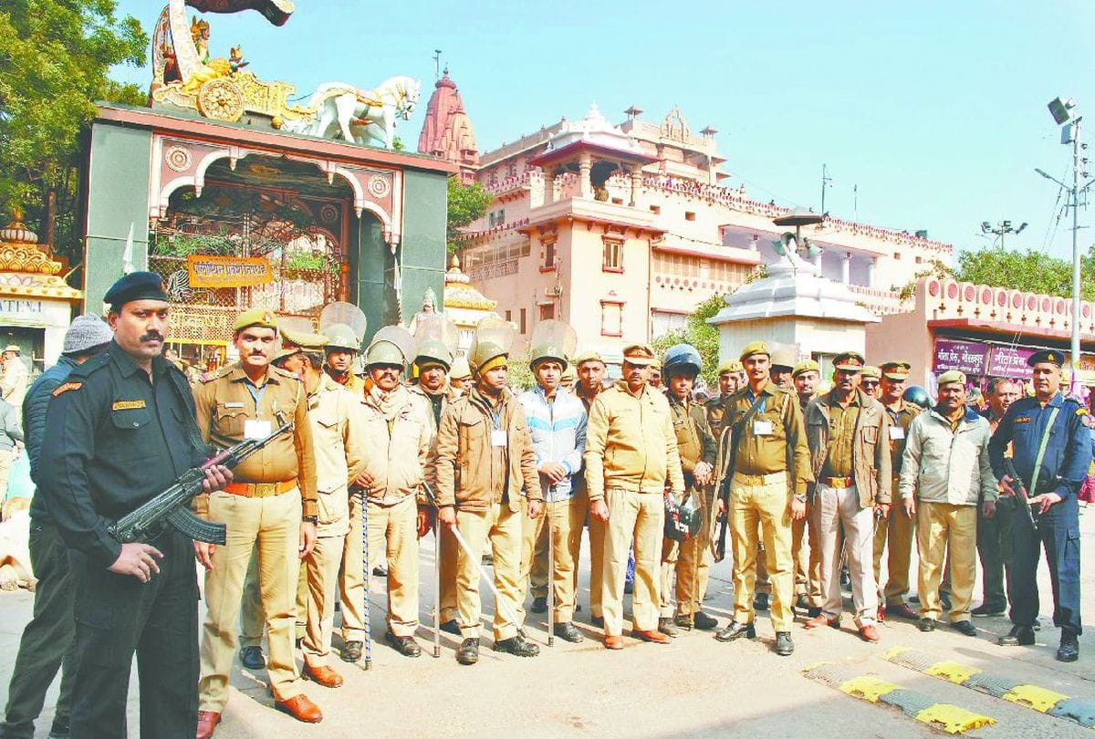 tight security in mathura over caa protests update