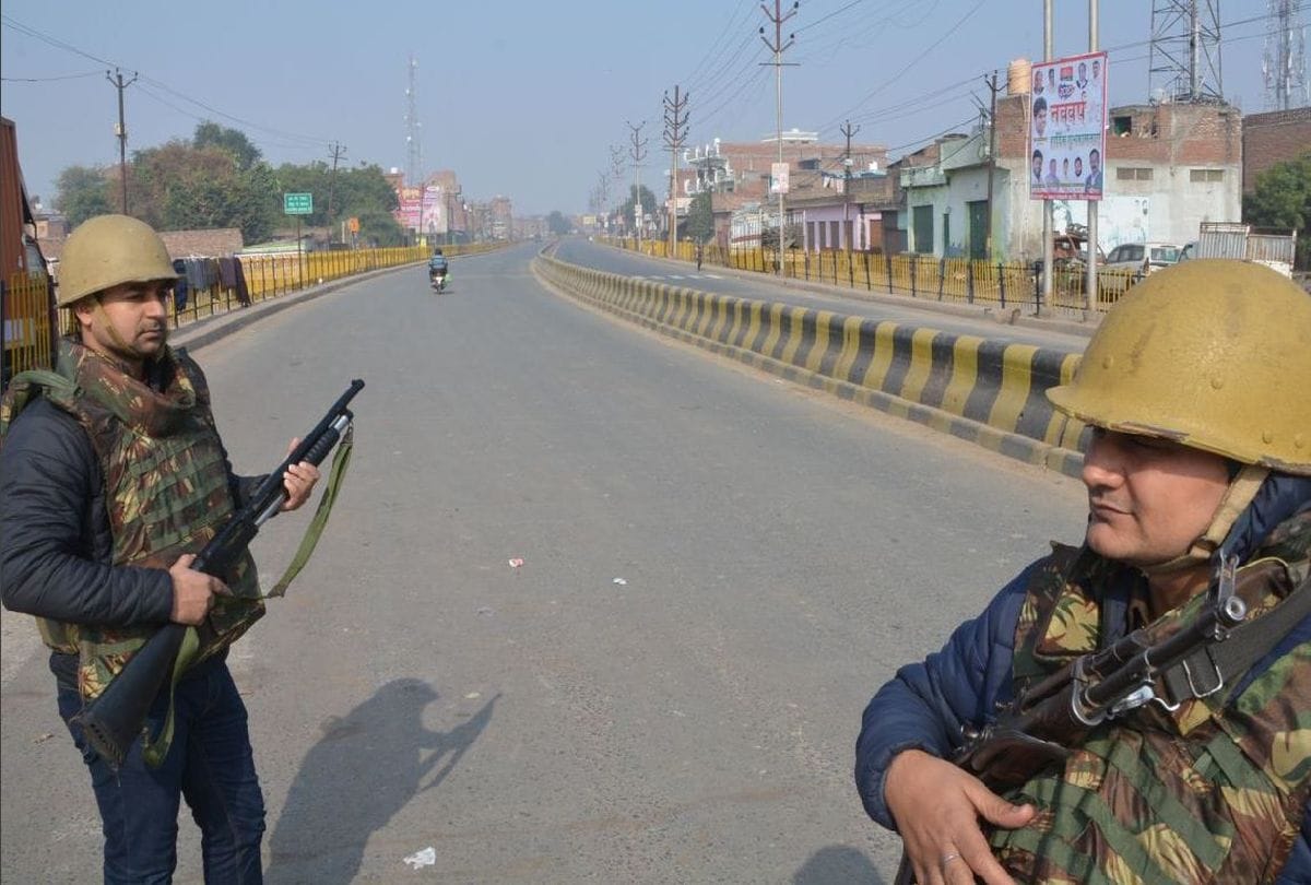 CRPF deployed in firozabad after violence over caa protests