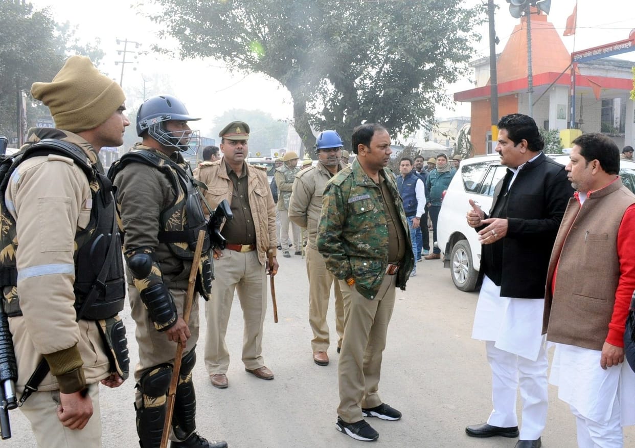 fir on mla son in sambhal matter