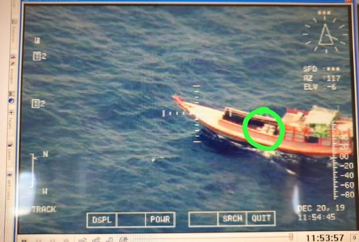 Indian Coast Guard caught suspicious Myanmarese boat near Andaman, six people detained
