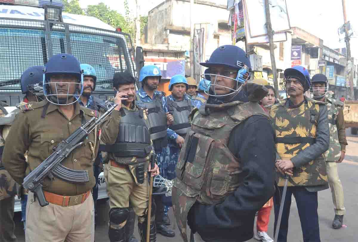 caa protest: After the violence, the force came from the districts