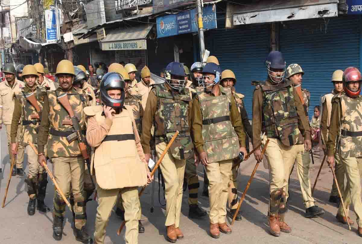 caa protest: After the violence, the force came from the districts