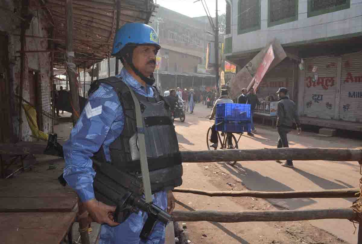 caa protest: After the violence, the force came from the districts
