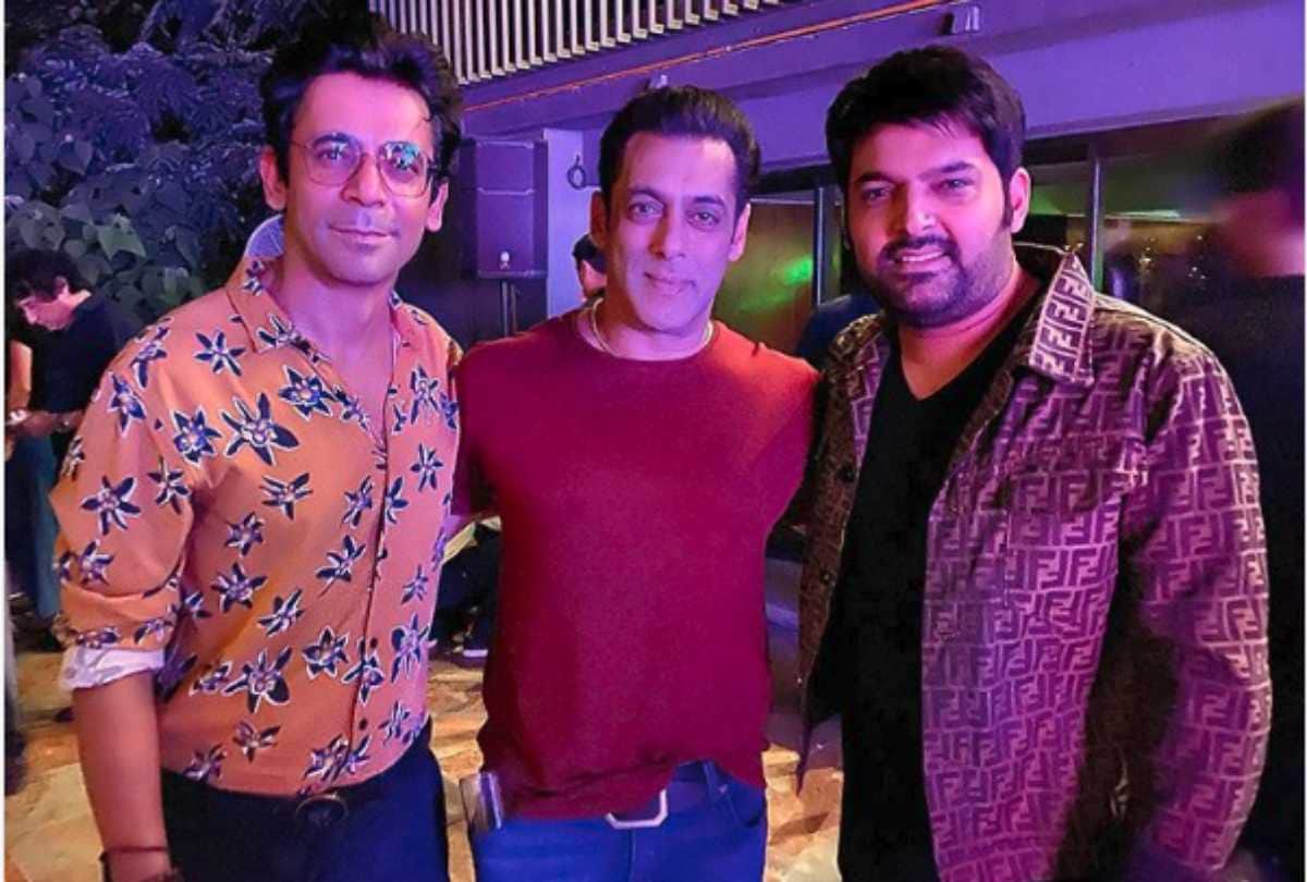 kapil sharma and sunil grover in one frame with salman khan