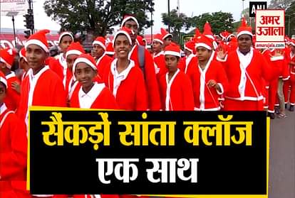 Santa procession organised in Thiruvananthapuram Christmas
