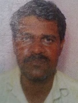 The dead body of a young man thrown on the railway track after killing him